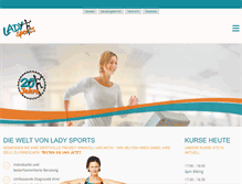 Tablet Screenshot of ladysports-brake.de